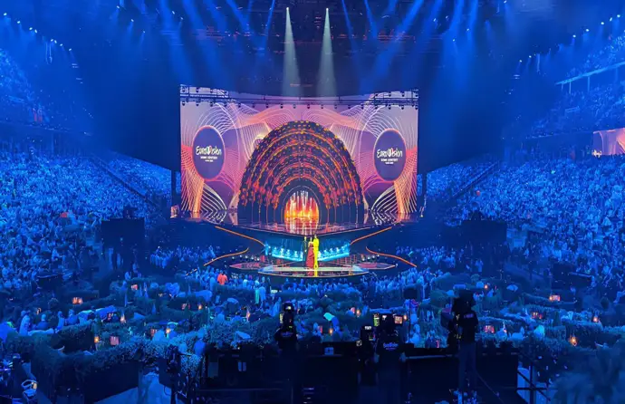 Palco da Eurovisão