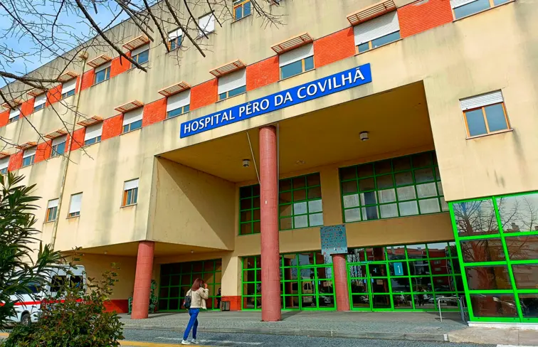 Fachada do Hospital Pêro da Covilhã